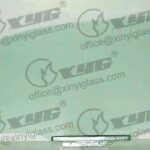 LH REAR DOOR GLASS GREEN